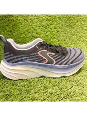 Skechers D'Lux Vapor-Cool Breeze Womens Size 7 Blue Black Running Shoes Sneakers